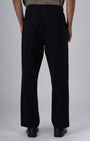 TAILORAEDGE Premium Signature Relaxed Chinos In Black
