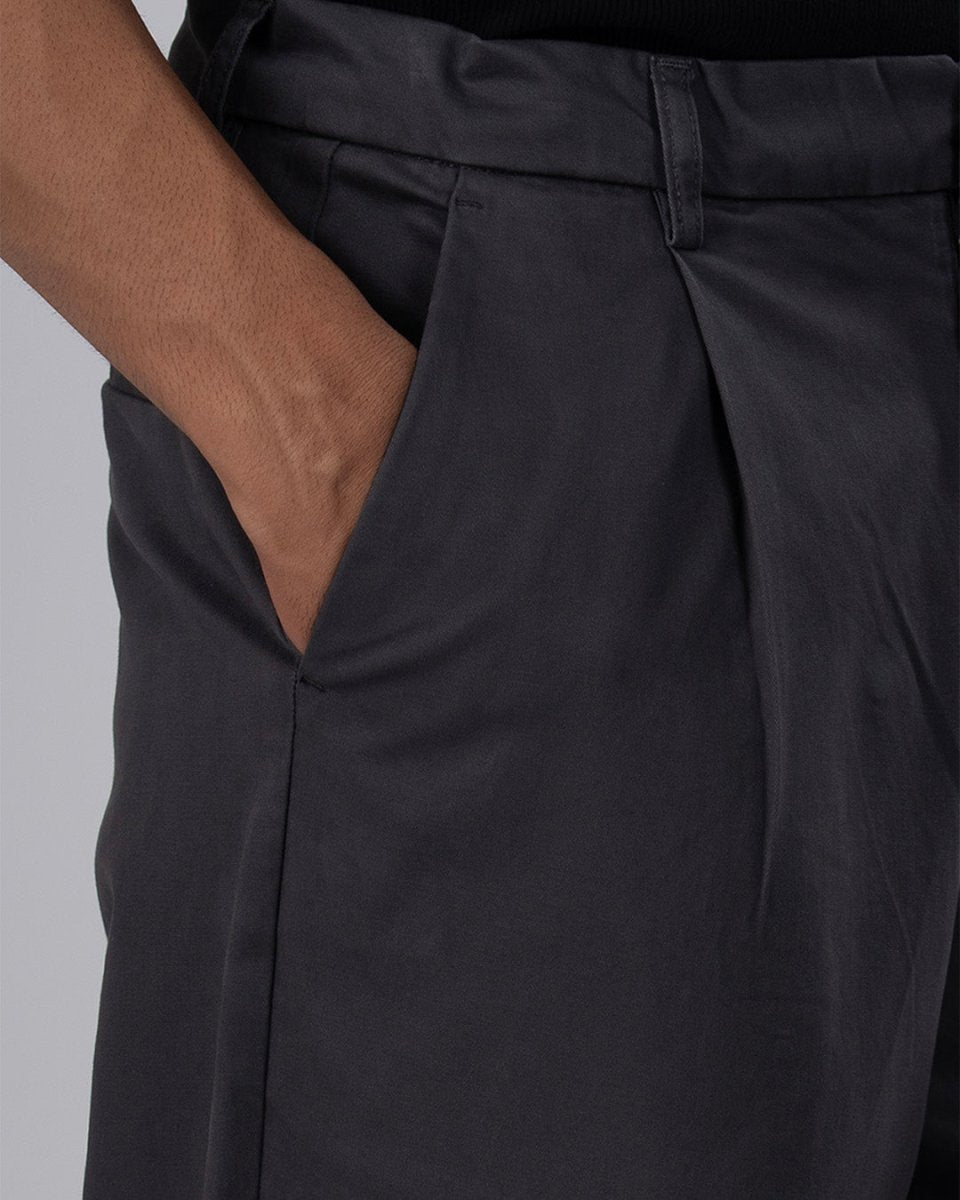 TAILORAEDGE Premium Signature Relaxed Chinos In Grey