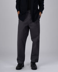 TAILORAEDGE Premium Signature Relaxed Chinos In Grey
