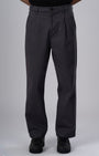 TAILORAEDGE Premium Signature Relaxed Chinos In Grey