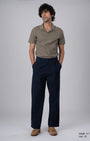 TAILORAEDGE Premium Signature Relaxed Chinos In Navy