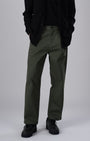 TAILORAEDGE Premium Signature Relaxed Chinos In Olive