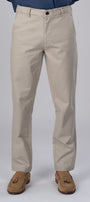 TAILORAEDGE Premium Signature Tailored Chinos In Beige