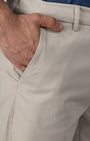 TAILORAEDGE Premium Signature Tailored Chinos In Beige