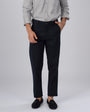 TAILORAEDGE Premium Signature Tailored Chinos In Black