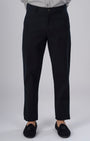 TAILORAEDGE Premium Signature Tailored Chinos In Black