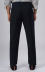 TAILORAEDGE Premium Signature Tailored Chinos In Black