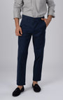 TAILORAEDGE Premium Signature Tailored Chinos In Navy