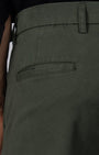 TAILORAEDGE Premium Signature Tailored Chinos In Olive