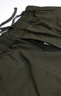 TAILORAEDGE Relaxed Light Cotton Joggers In Green