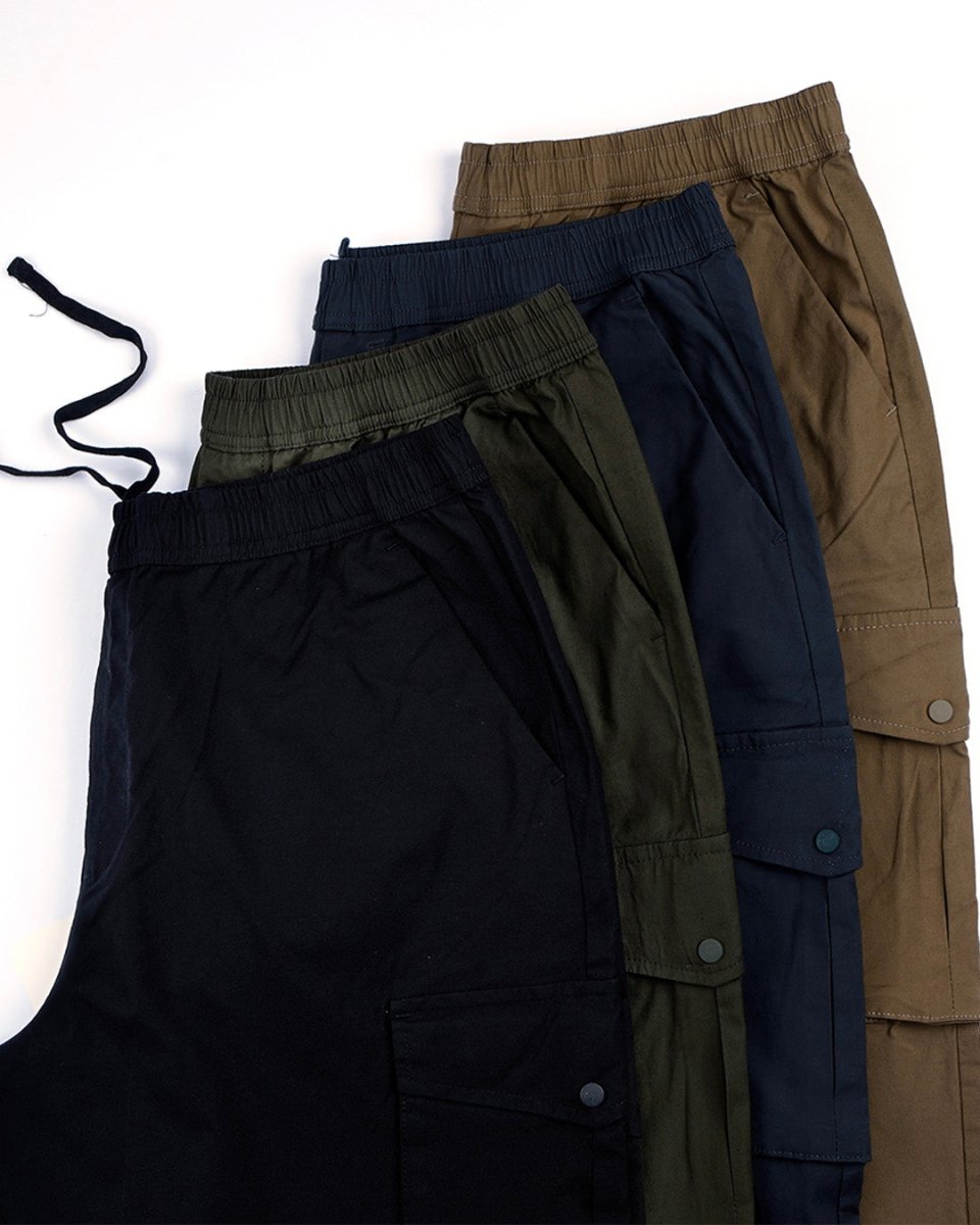 TAILORAEDGE Relaxed Light Cotton Joggers In Grey