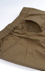 TAILORAEDGE Relaxed Light Cotton Joggers In Khaki