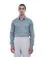 TAILORAEDGE Royal Oxford Stretch Shirt In Green