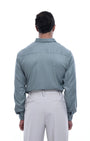 TAILORAEDGE Royal Oxford Stretch Shirt In Green