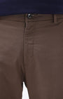 TAILORAEDGE Signature Chinos In Coffee