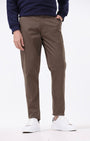 TAILORAEDGE Signature Chinos In Coffee