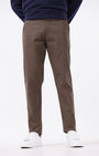 TAILORAEDGE Signature Chinos In Coffee