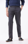 TAILORAEDGE Signature Chinos In Dark Grey