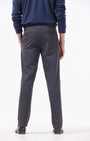 TAILORAEDGE Signature Chinos In Dark Grey