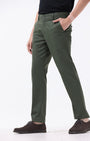 TAILORAEDGE Signature Chinos In Pine Olive