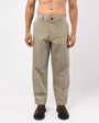 TAILORAEDGE Soft Corduroy Relaxed Pants In Grey