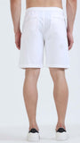 TAILORAEDGE Soft Cotton Basic Shorts In White