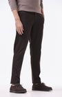 TAILORAEDGE Soft Cotton Chinos In Brown