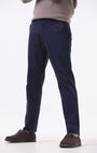 TAILORAEDGE Soft Cotton Chinos In Navy