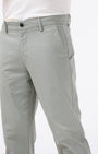 TAILORAEDGE Soft Cotton Chinos In Pista