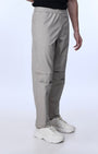 TAILORAEDGE Soft Cotton Relaxed Flexiwaist Pant In Beige