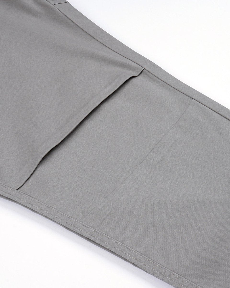 TAILORAEDGE Soft Cotton Relaxed Flexiwaist Pant In Beige