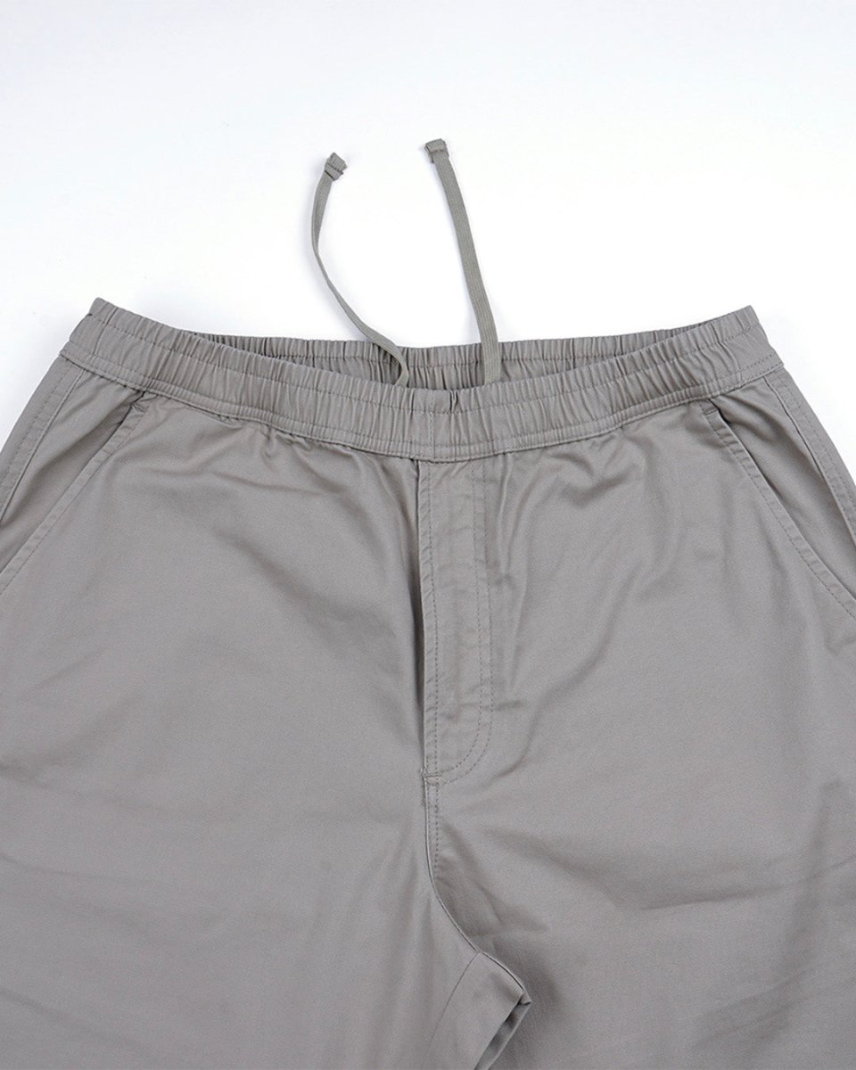 TAILORAEDGE Soft Cotton Relaxed Flexiwaist Pant In Beige