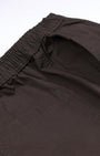 TAILORAEDGE Soft Cotton Relaxed Flexiwaist Pant In Brown