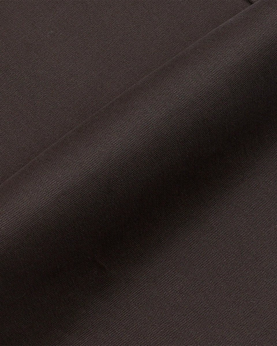 TAILORAEDGE Soft Cotton Relaxed Flexiwaist Pant In Brown