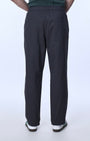 TAILORAEDGE Soft Cotton Relaxed Flexiwaist Pant In Grey