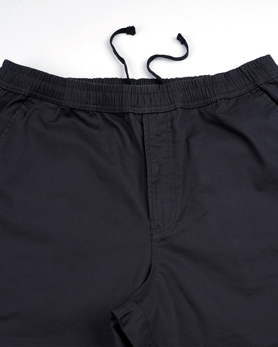 TAILORAEDGE Soft Cotton Relaxed Flexiwaist Pant In Grey