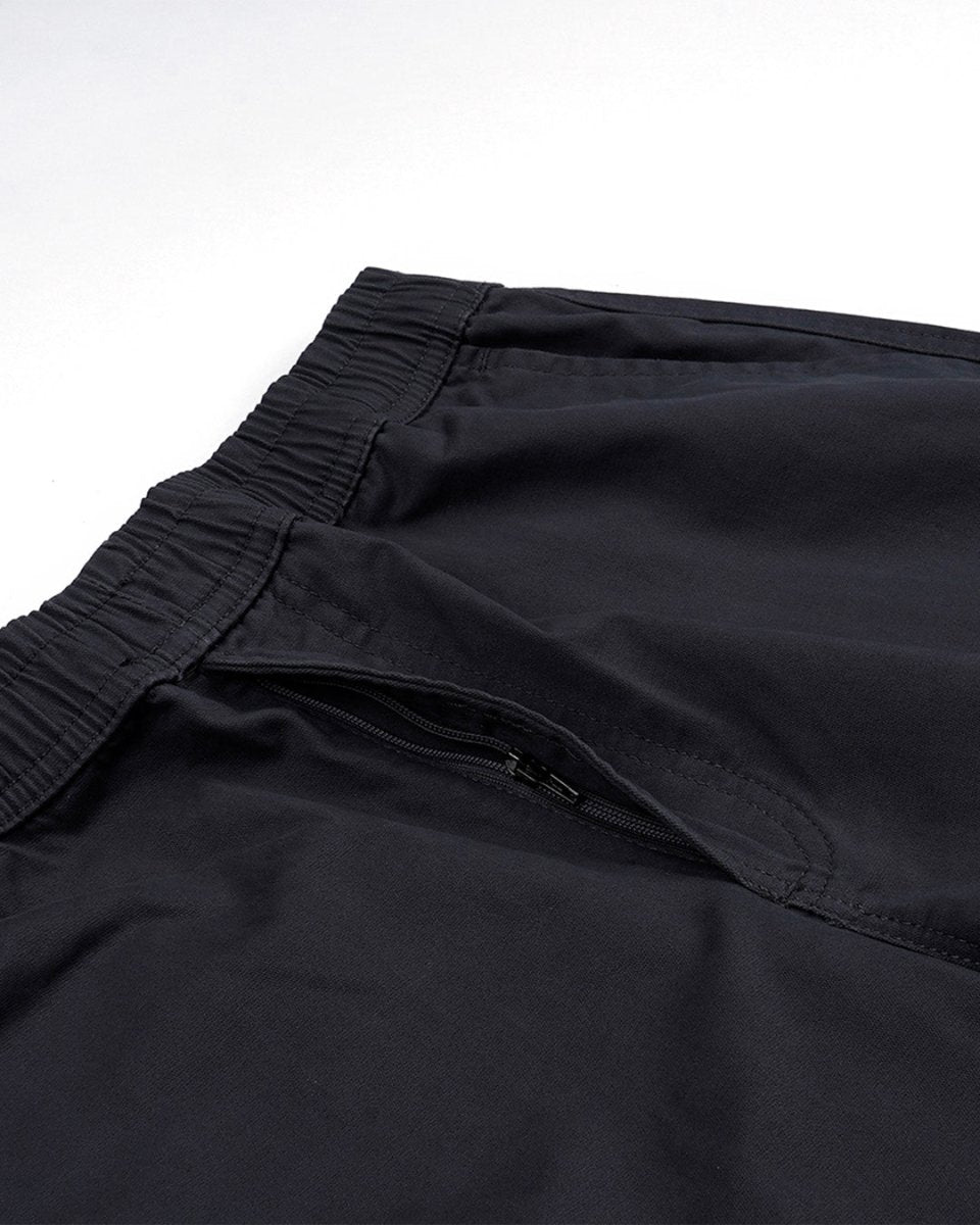 TAILORAEDGE Soft Cotton Relaxed Flexiwaist Pant In Grey