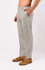 TAILORAEDGE Soft Iron Flexi Tailored Trouser In Cream