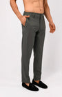 TAILORAEDGE Soft Iron Flexi Tailored Trouser In Grey