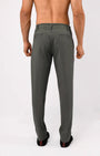 TAILORAEDGE Soft Iron Flexi Tailored Trouser In Grey