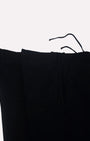 TAILORAEDGE Soft Modal Relaxed Trouser In Black