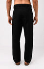 TAILORAEDGE Soft Modal Relaxed Trouser In Black