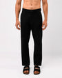 TAILORAEDGE Soft Modal Relaxed Trouser In Black
