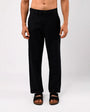 TAILORAEDGE Soft Modal Relaxed Trouser In Blue