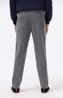 TAILORAEDGE Statement Corduroy Trouser In Grey