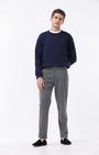 TAILORAEDGE Statement Corduroy Trouser In Grey