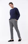 TAILORAEDGE Statement Corduroy Trouser In Grey