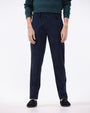 TAILORAEDGE Statement Corduroy Trouser In Navy