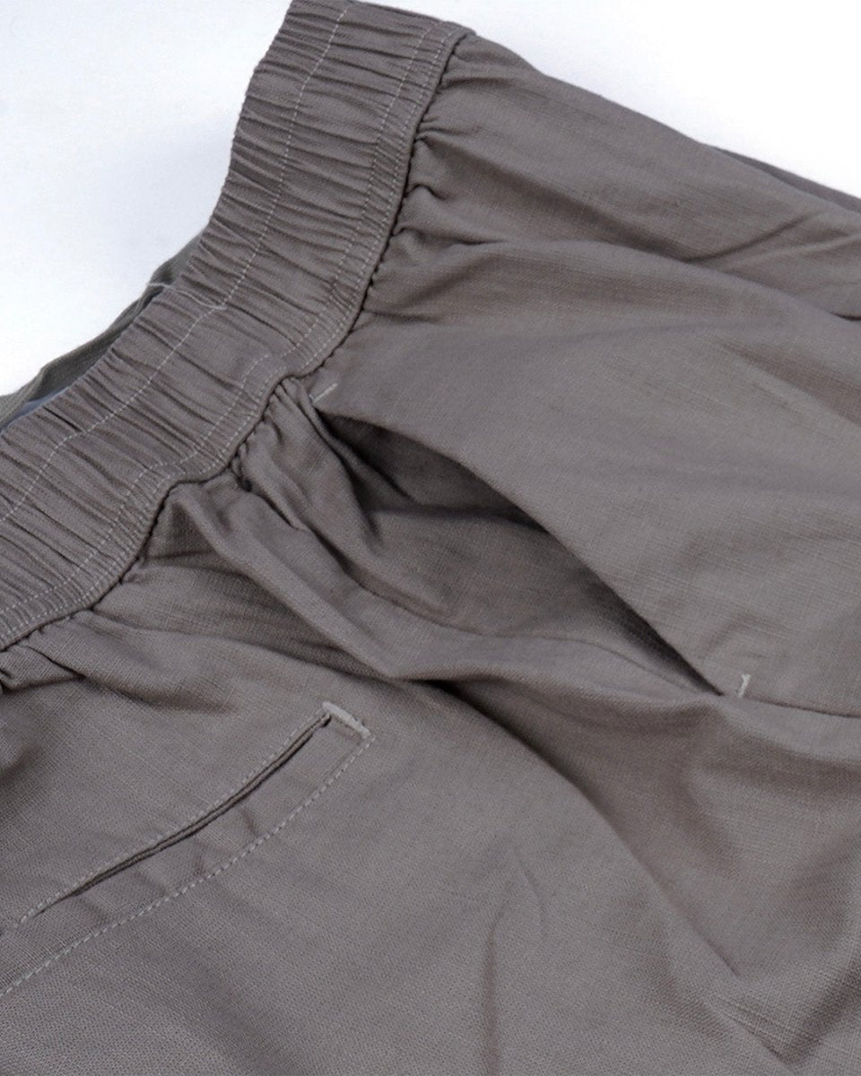 TAILORAEDGE Textured Relaxed Flexiwaist Cargo In Beige