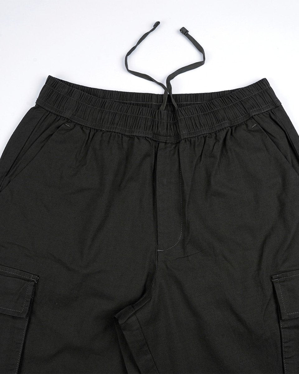 TAILORAEDGE Textured Relaxed Flexiwaist Cargo In Green